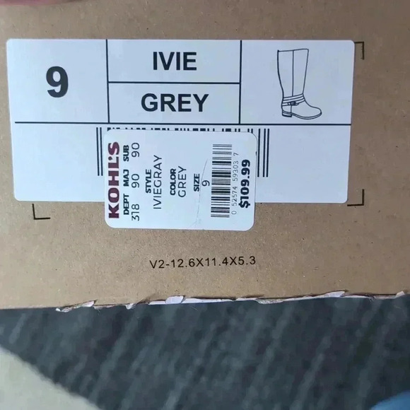 JOURNEE COLLECTION Ivie Boot Grey - Picture 9 of 9